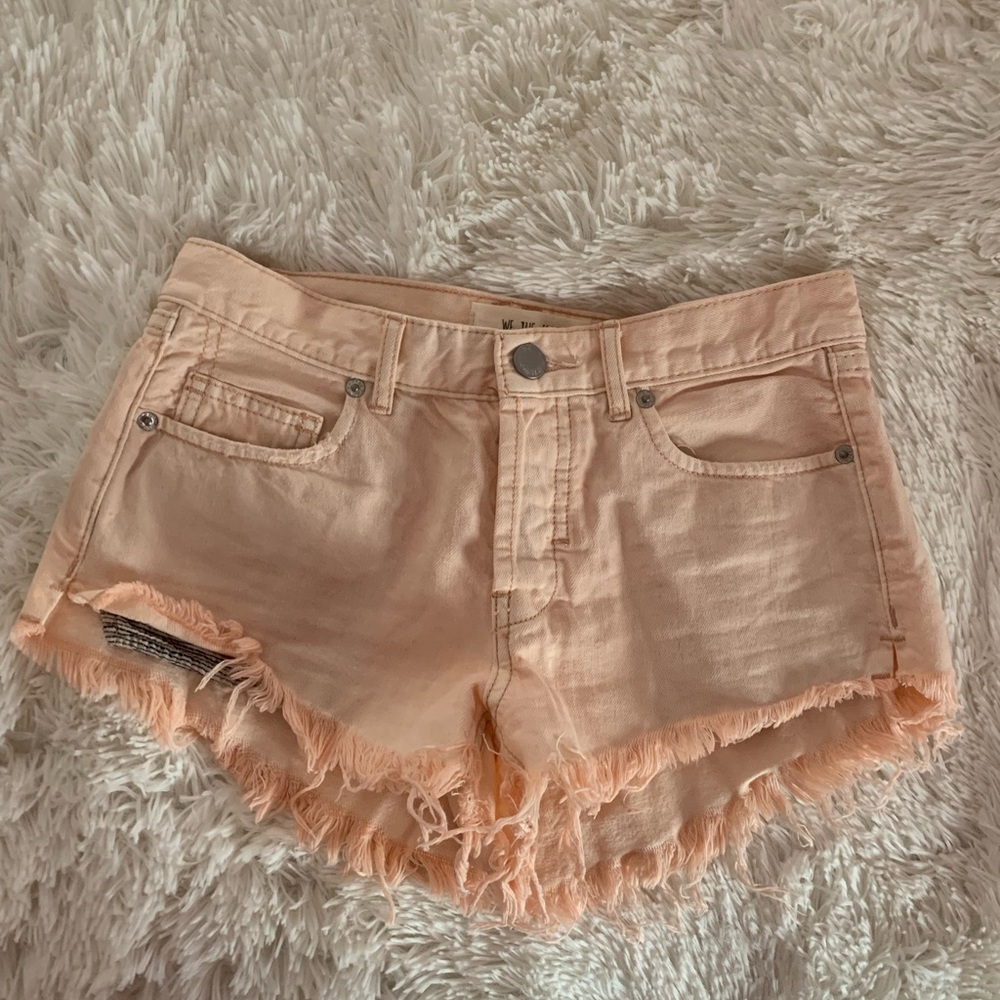 Free People jean shorts